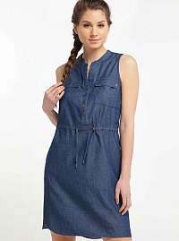 Ragwear modré šaty Roisin Denim