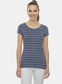 Ragwear modré tričko Zig Zag