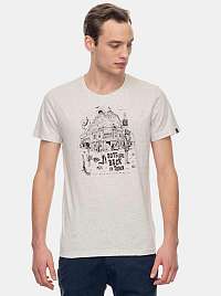 Ragwear smotanové/krémové tričko Keeton