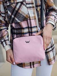Ružová dámska crossbody kabelka VUCH Fyss