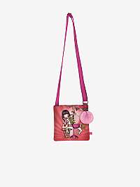 Ružová dievčenská crossbody taška Santoro Gorjuss Carousel