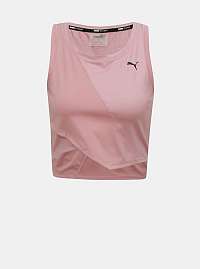 Ružový dámsky crop top Puma