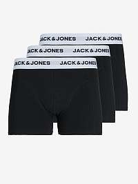 Sada troch pánskych boxeriek v čierne farbe Jack & Jones Basic