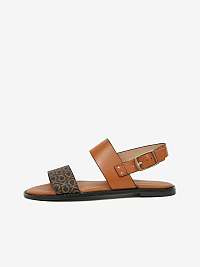 Sandále pre ženy Calvin Klein - hnedá
