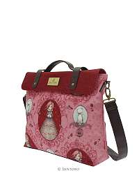Santoro červená kabelka Mirabelle Satchel