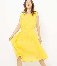 Šaty na denné nosenie pre ženy CAMAIEU - žltá