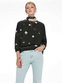 Scotch&Soda sivá mikina Dropped Shoulder Sweater