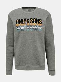 Šedá mikina ONLY & SONS Mat