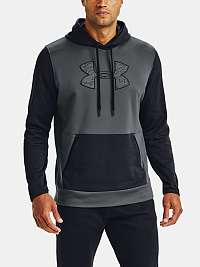 Šedá mikina Under Armour AF Textured Big Logo HD