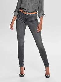 Šedé skinny fit džínsy ONLY Paola