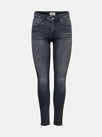 Šedé skinny fit rifle ONLY Kendell