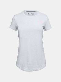Šedé tričko Under Armour Live SS Crew