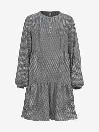 Šedé vzorované košeľové šaty Pepe Jeans Jillian