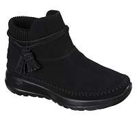Skechers čierne členkové topánky Allure Black