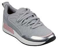 Skechers sivé tenisky Bobs B-Real