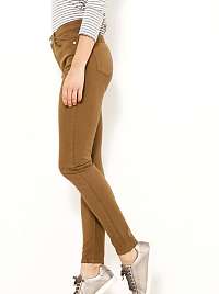Skinny fit pre ženy CAMAIEU - hnedá