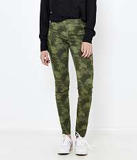 Skinny fit pre ženy CAMAIEU - zelená