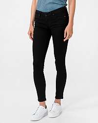 Skinny fit pre ženy Guess - čierna