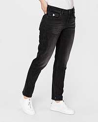 Slim fit pre ženy Scotch & Soda - čierna