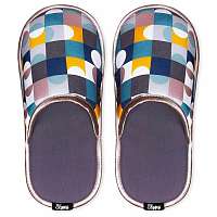 Slippsy farebné unisex domáce papuče Retro 