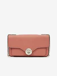 Starorůžová crossbody kabelka Guess Belle