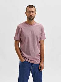 Staroružové basic tričko Selected Homme Norman