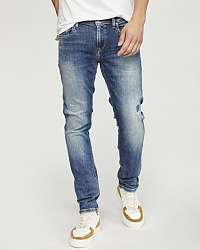 Straight fit pre mužov Pepe Jeans - modrá