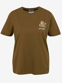 Superdry Dámske tričko  Military