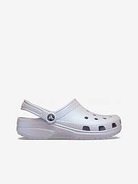Svetlo fialové dámske papuče Crocs matalic