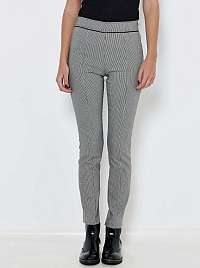 Svetlo šedé skinny fit nohavice Camaieu