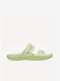 Svetlo zelené šľapky Crocs Classic