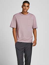 Svetlofialové tričko Jack & Jones Classic