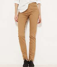 Svetlohnedé slim fit nohavice CAMAIEU