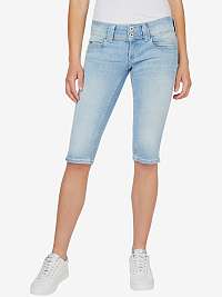 Svetlomodré dámske kraťasy Pepe Jeans Venus