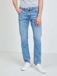 Svetlomodré pánske slim fit džínsy Diesel
