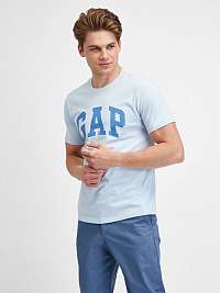 Svetlomodré pánske tričko s logom GAP