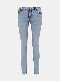 Svetlomodré skinny fit rifle VERO MODA Lydia