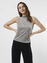 Svetlošedý top VERO MODA Dana