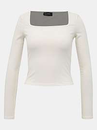 Tally Weijl biely crop top