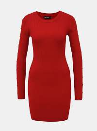 Tally Weijl červené svetrové šaty