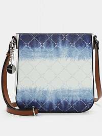 Tamaris modro-biela crossbody kabelka