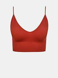 Tehlový crop top ONLY Vicky