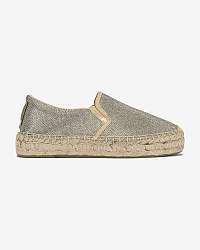 Tenisky, espadrilky pre mužov Replay - zlatá, béžová