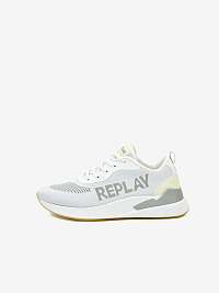 Tenisky pre ženy Replay - biela, svetlosivá