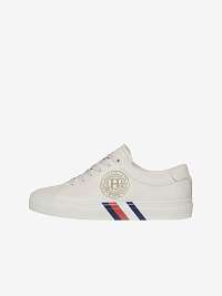 Tenisky pre ženy Tommy Hilfiger - krémová