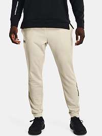 Tepláky Under Armour UA ARMOUR TERRY PANT - hnedé