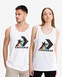 Tielka pre mužov Converse - biela