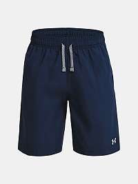 Tkané šortky Under Armour - tmavomodré