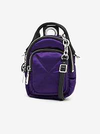 Tmavo fialová crossbody kabelka Diesel Ledybag