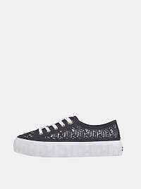 Tmavo modré dámske tenisky Tommy Hilfiger